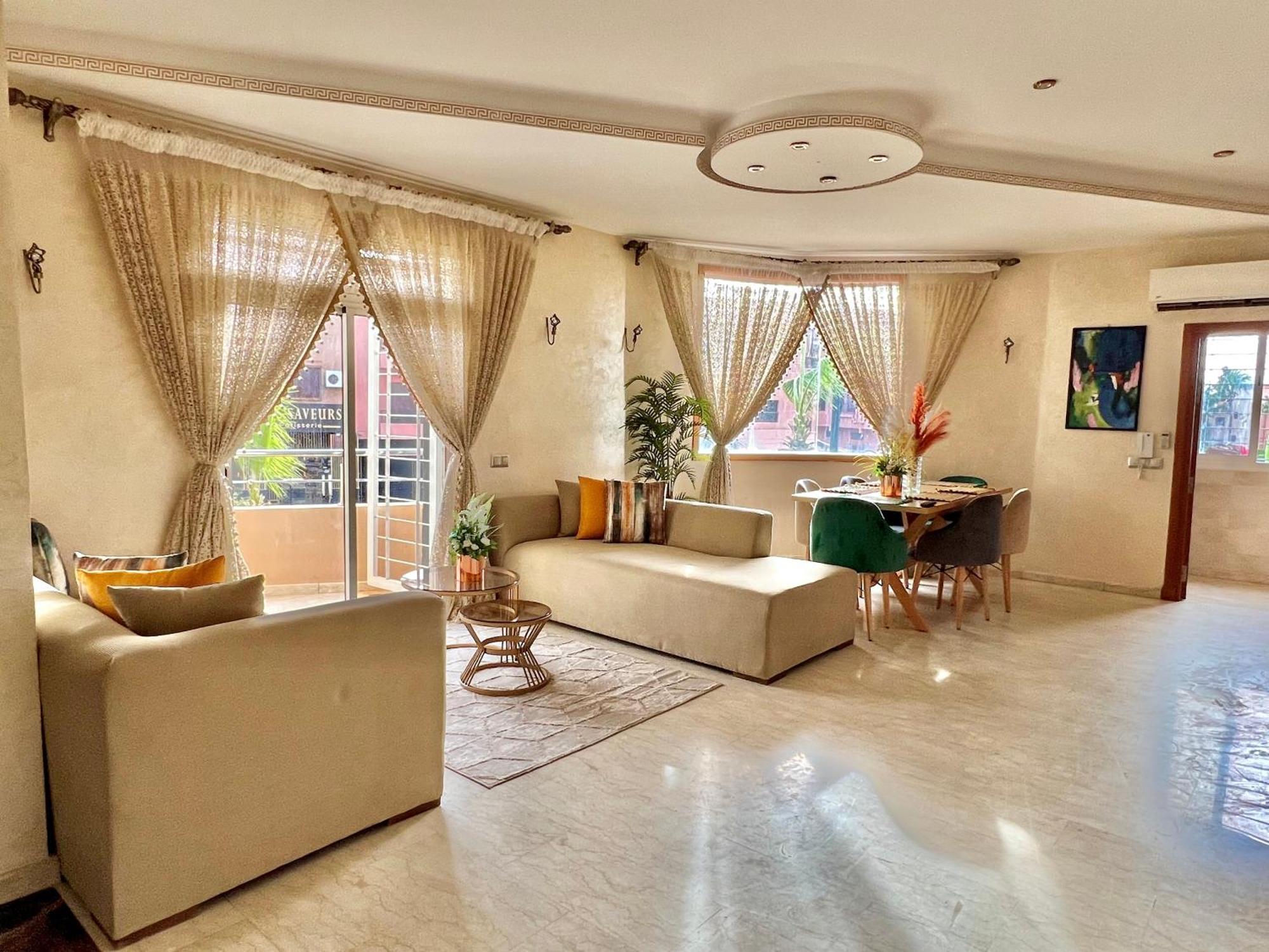 Appartement Marrakech Avec Piscine Privee Marrakesh Exterior photo