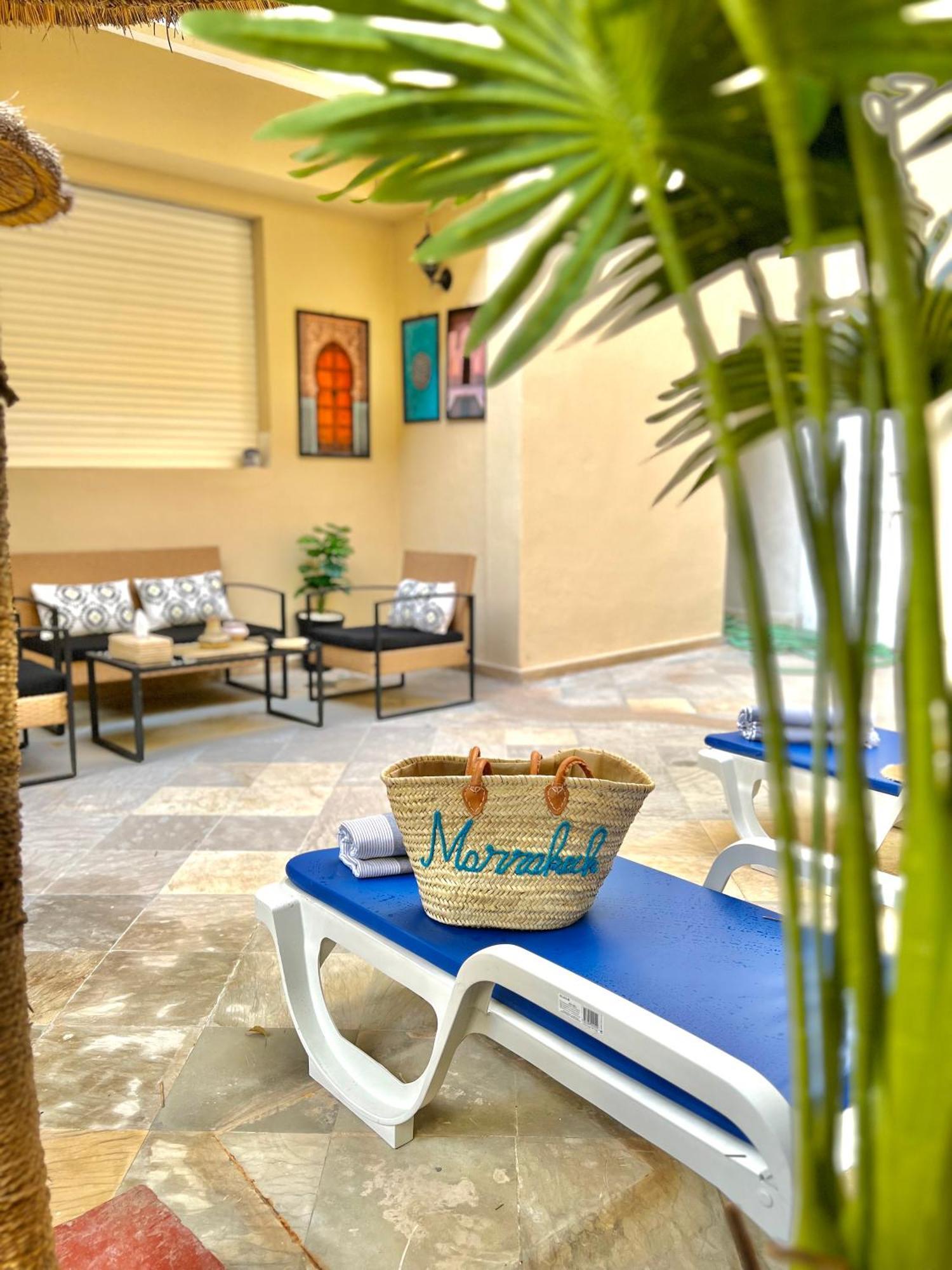 Appartement Marrakech Avec Piscine Privee Marrakesh Exterior photo